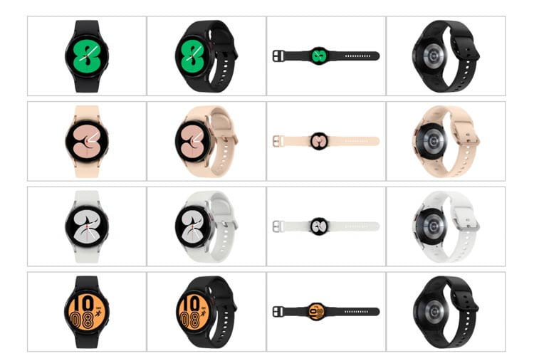 Bei den vielen Designs der Galaxy Watch 4 wird jeder fündig