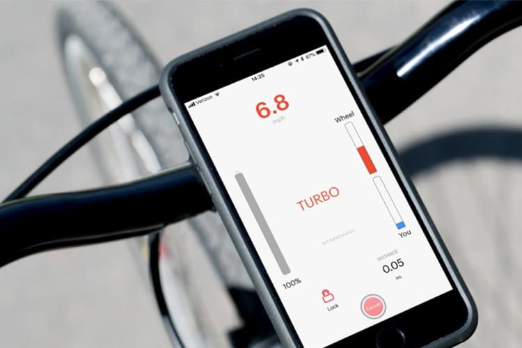 Nur per App steuerbar: Copenhagen Wheel hat verschiedene Modi