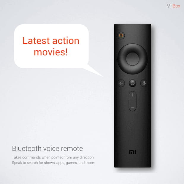 Mi Box Set-Top-Box Remote mit Bluetooth Voice Remote