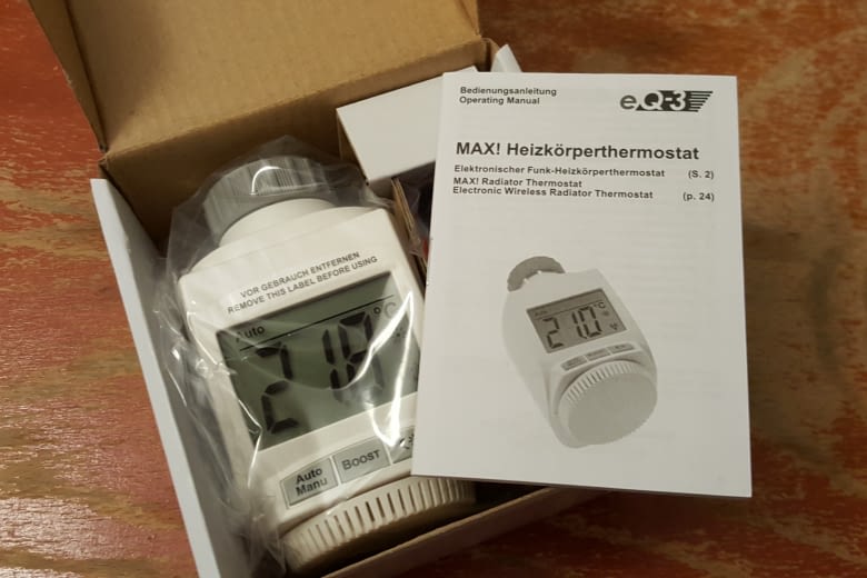 Der eQ-3-Thermostat MAX!
