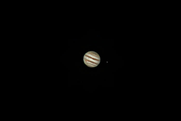 Auch den Jupiter kann man mit dem Odyssey Pro sehen