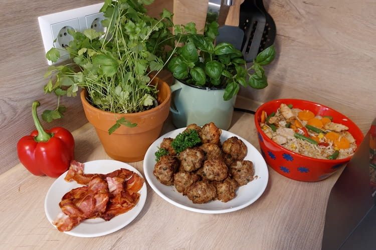 Hier sind einige der besten Gerichte aus dem Philips Airfryer zu sehen