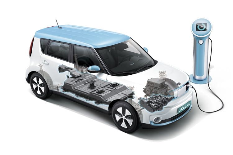 Die Kia Soul EV wurde nicht als Elektroauto entwickelt - die Batterie findet im Unterboden Platz.