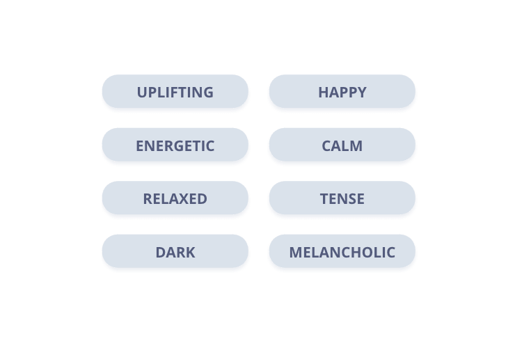 Die Cyanite PLAY App kann passende Musik zur Stimmungslage finden