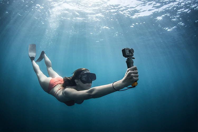 Actioncams ermöglichen auch unter Wasser spektakuläre Aufnahmen