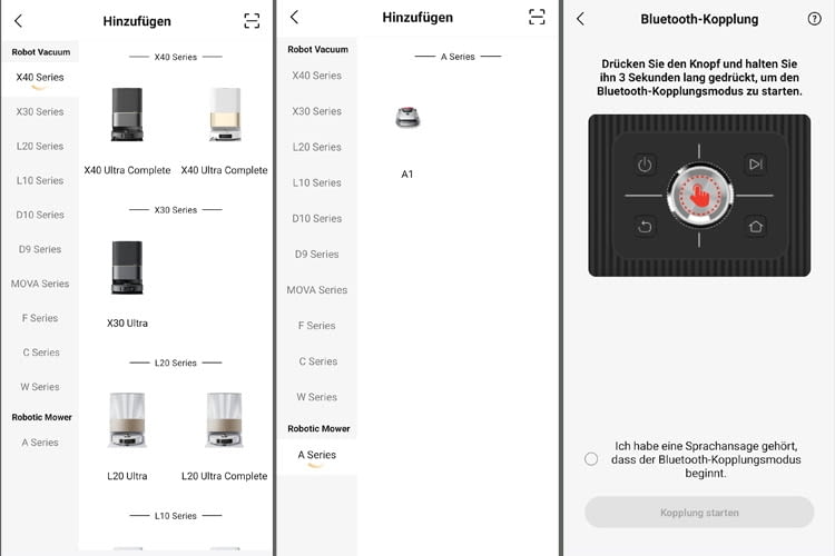 Die App leitet ihre Nutzer Schritt-für-Schritt durch die Installation