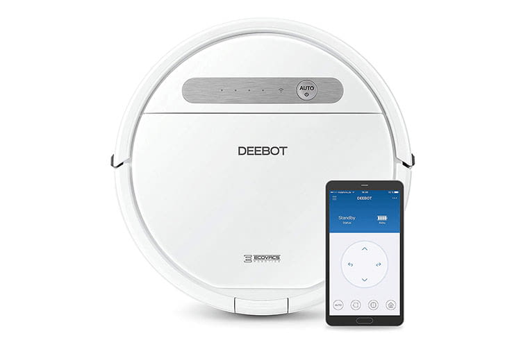 Mit der ECOVAC Home App lässt sich der Deebot Ozmo 610 auch aus der Ferne steuern