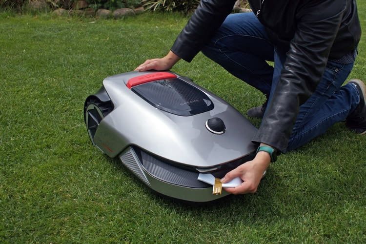 Die Vorbereitung des Roboters erfordert nur wenige Handgriffe