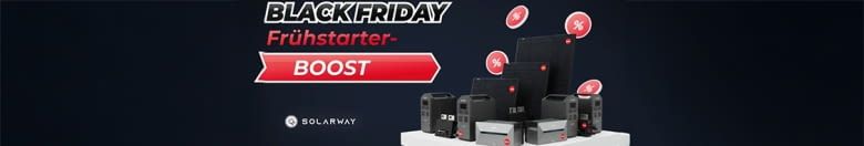 Die besten Black Friday Balkonkraftwerk Deals bei Solarway