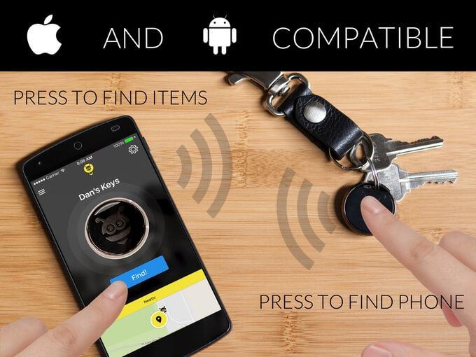 Pebblebee Finder mit iOS und Android App