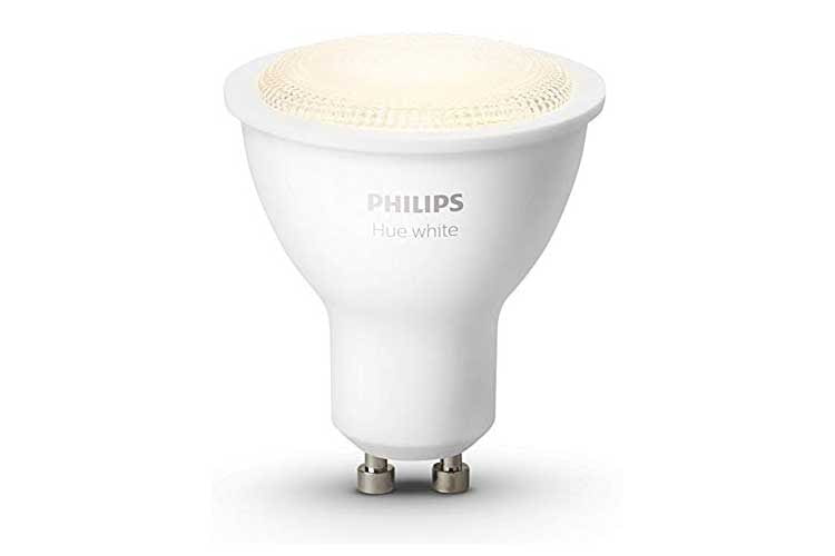 Die Reflektorleuchten White GU10 ermöglichen auch den Anschluss von LED Spots an das Philips Hue Lichtsystem