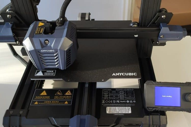 Die Auto-Leveling Funktion des Anycubic 3D-Druckers ist besonders praktisch