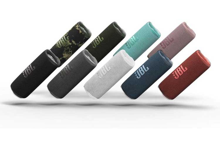 Der JBL Flip 6 Bluetooth Lautsprecher ist in insgesamt 9 verschiedenen Farbvariationen erhältlich