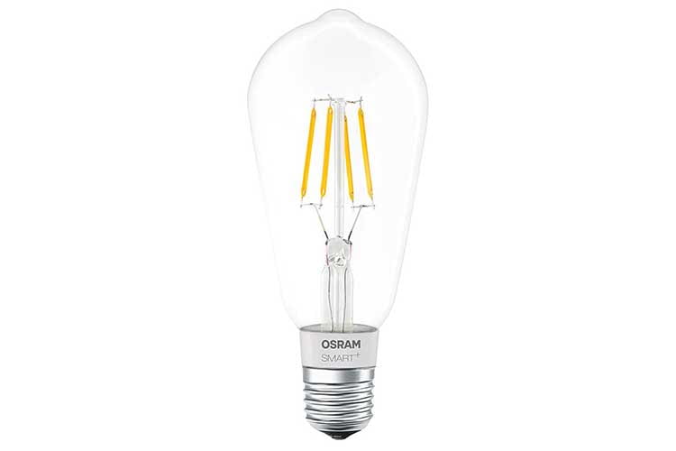 Die Edison Ausführung der OSRAM Smart+ Filament Leuchte hat einen besonderen Retro Look