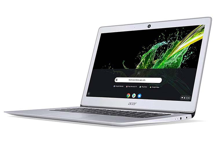 Das Acer Chromebook 14 bietet eine exzellente Akkulaufzeit von bis zu 10 Stunden