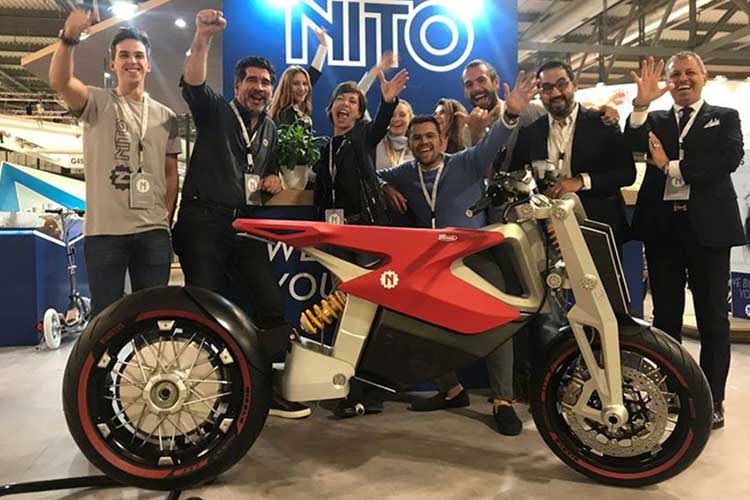 Das N4-Elektromotorrad von Nito soll 2020 erscheinen