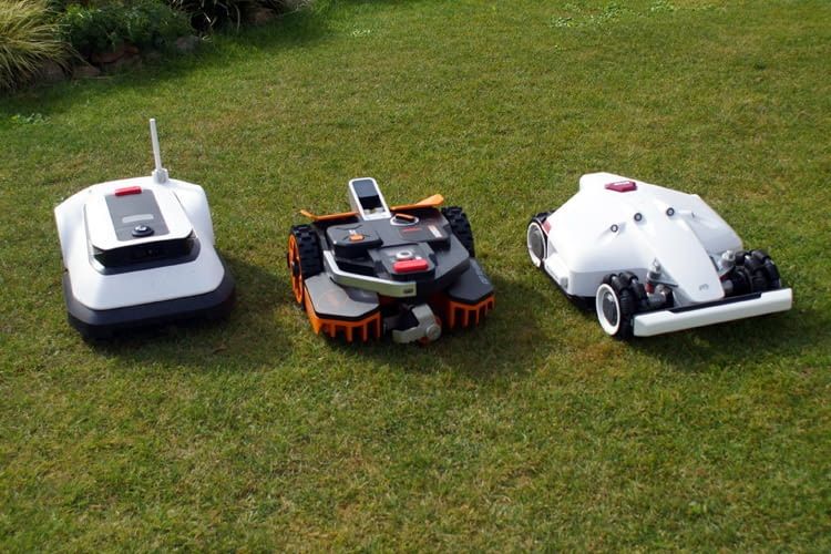 Nicht alle Mähroboter Modelle haben gleich viele Sicherheitsfunktionen