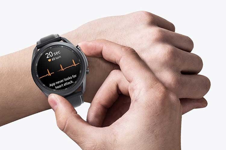 Mit der Galaxy Watch 3 können Nutzer ein EKG anfertigen lassen - allerdings nicht für medizinische Diagnosen