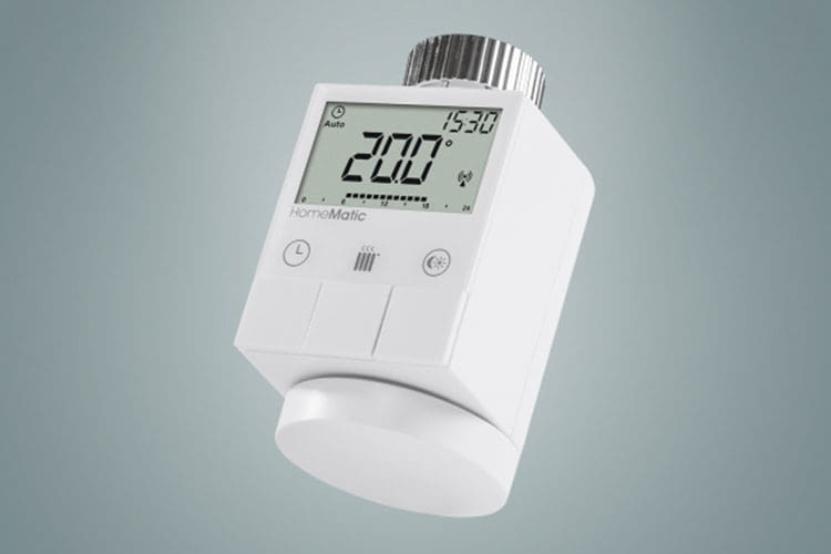 Das HomeMatic Heizkörperthermostat hat einen integrierten Schutz vor Verkalkung