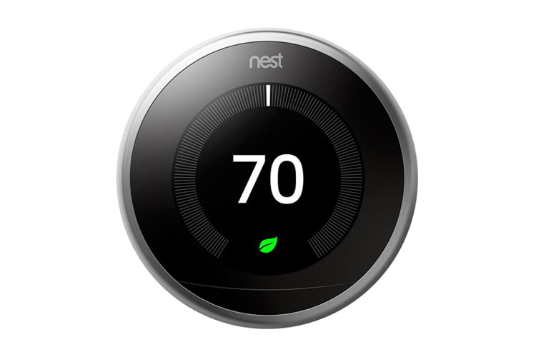 Ein Nest Thermostat lässt sich auch ohne Google Home zur Smart Home Steuerung nutzen