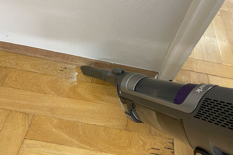 Auch die Shark Fugendüse hatte richtig Power