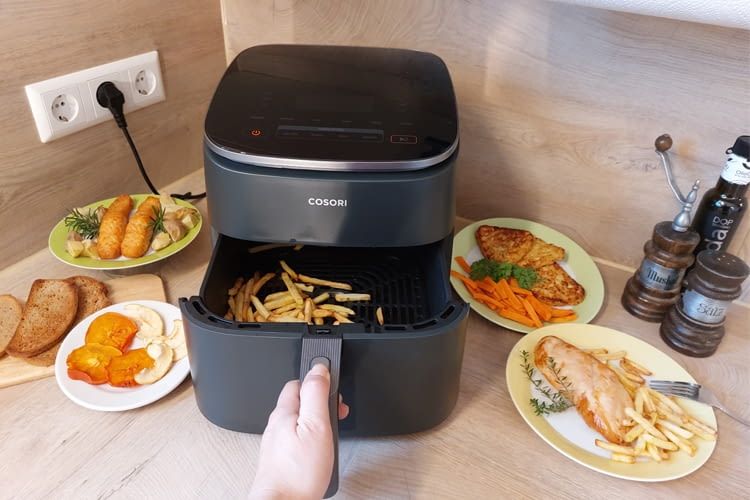 Pommes zubereiten kann grundsätzlich jede Heißluftfritteuse