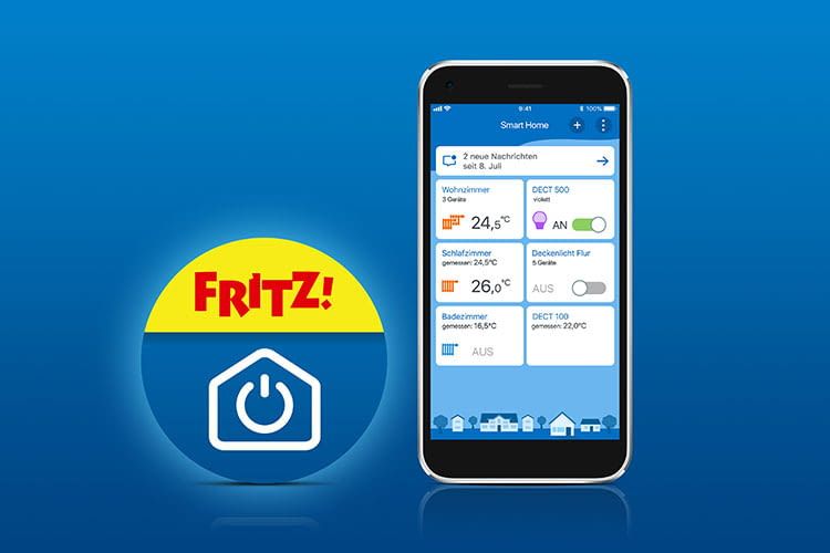 Zukünftig werden die AVM Smart Home Geräte mit der FRITZ!App Smart Home gesteuert