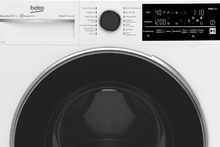 Das Modell von Beko hatte ebenfalls sehr gute Ergebnisse und bringt sogar eine App mit