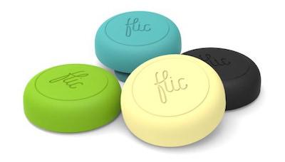 Flic Wireless Smart Button in verschiedenen Farben