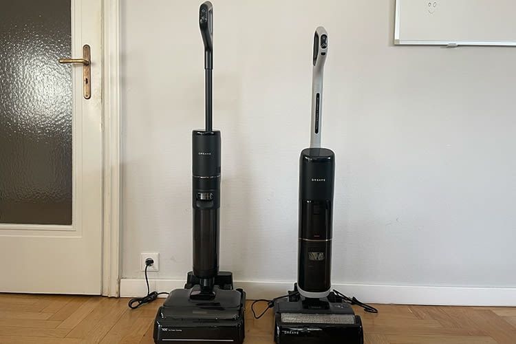 Saugwischer im Vergleich; links H15 Pro; rechts H14 Pro