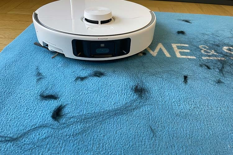Der Mova P50 Pro Ultra erreichte eine sehr gute Gesamtleistung im Saugroboter Test