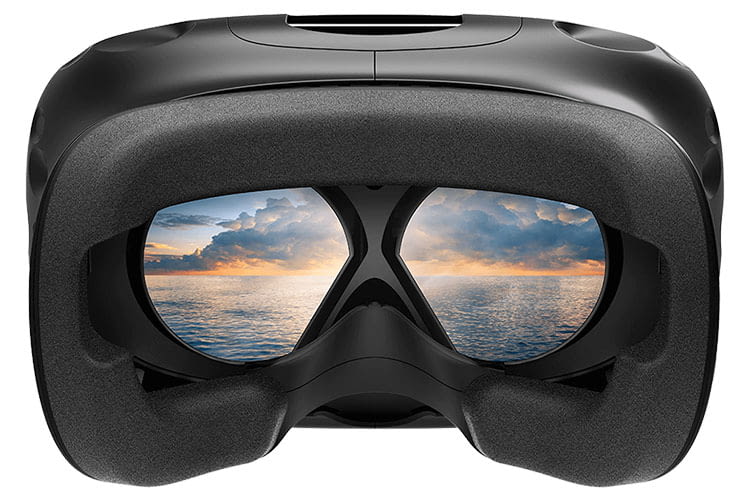 Verwandelt auch kleinere Zimmer in riesige begehbare Welten - die HTC VIVE VR-Brille