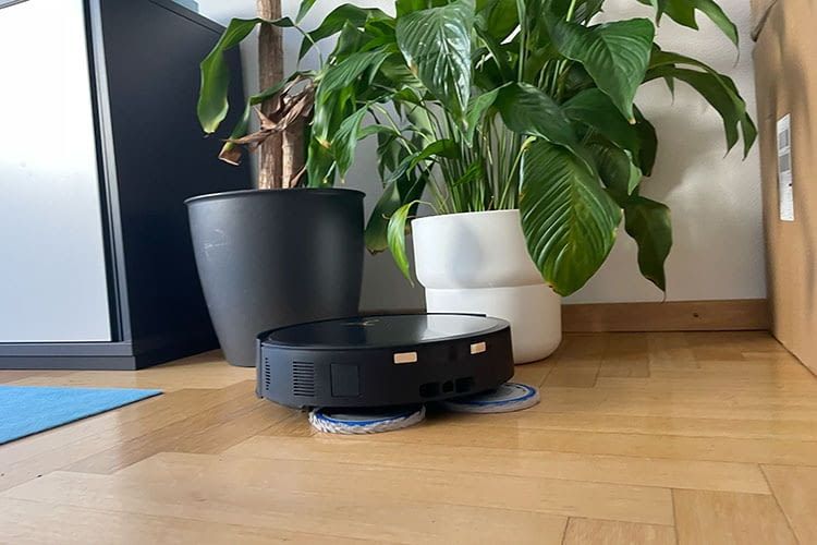 Der ECOVACS T50 MAX PRO OMNI hatte die beste Saugleistung im Saugroboter Test