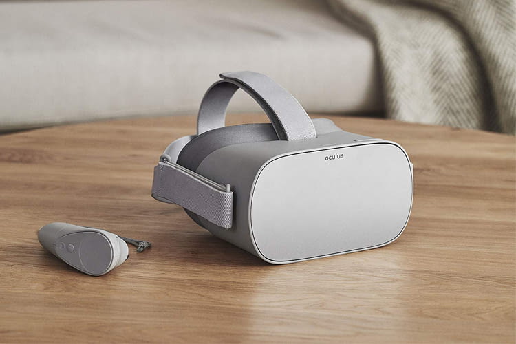 Das Design von Oculus GO erinnert ein wenig an gewisse Apple Produkte