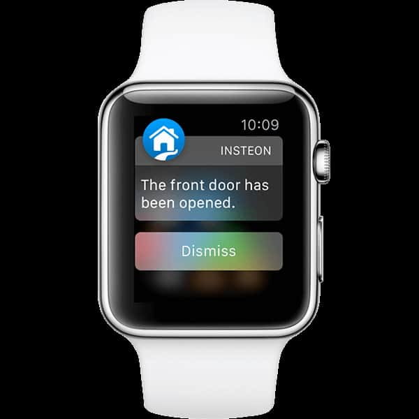 Insteon Push Benachrichtigung auf einer Apple Watch