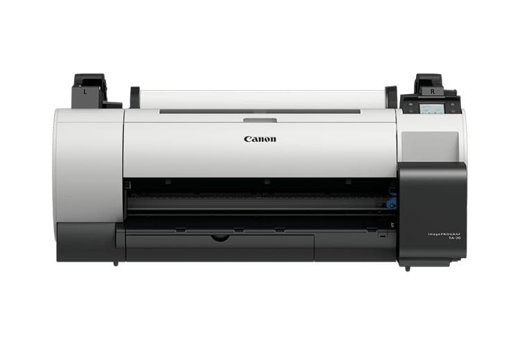 Dank des preisgünstigen Tintentanks hält Canon die Kosten des TA-Druckers gering