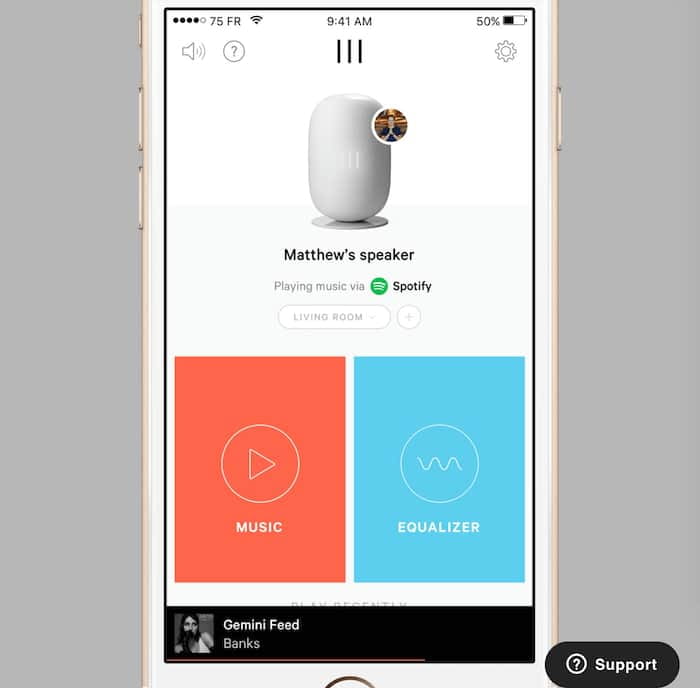 Whyd App für iOS und Android - Multiroom