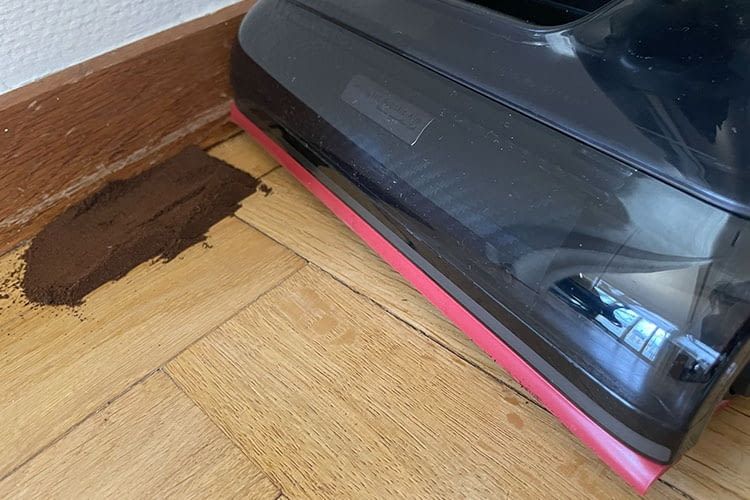 Der H15 Pro verfügte über eine perfekte Kantenreinigung