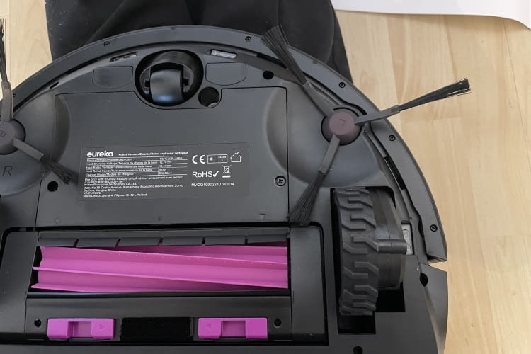 Auch die Unterseite des Eureka machte im Test einen guten Eindruck