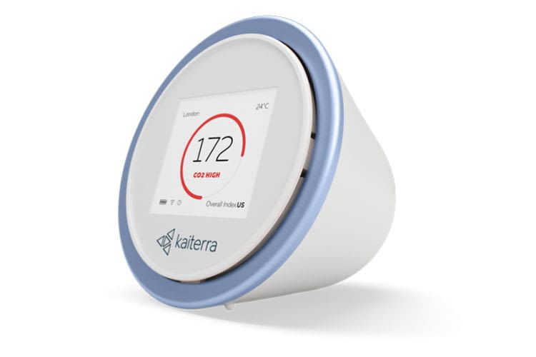 Das CO2-Messgerät kaiterra Laser Egg+ CO2 unterstützt Apple HomeKit sowie IFTTT