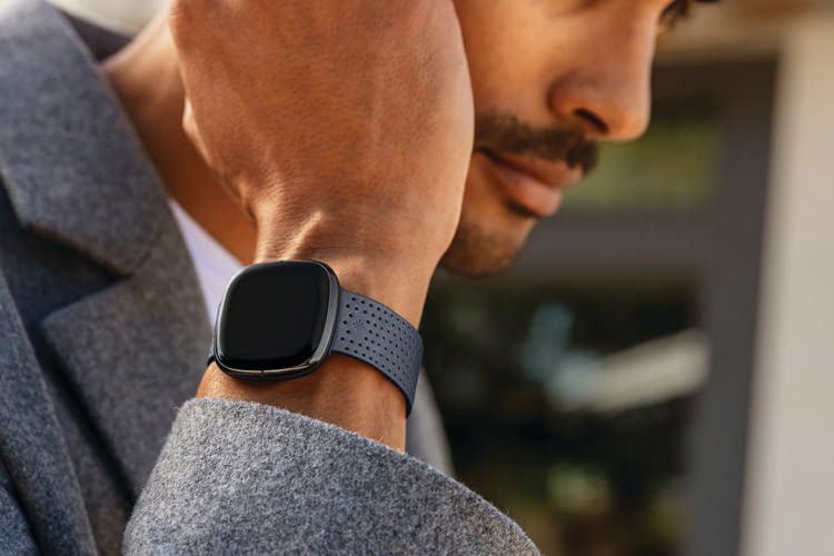 Das Design von Fitbit Sense kann sich sehen lassen
