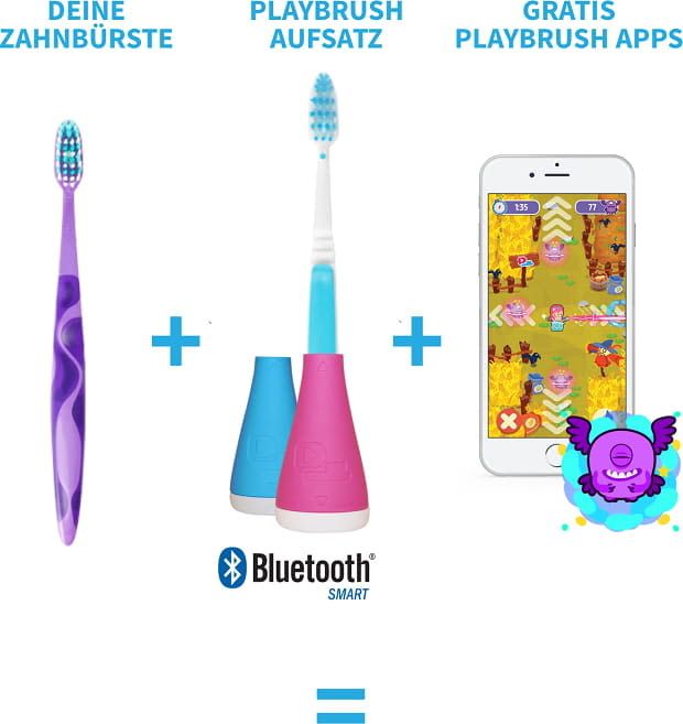 Playbrush - der smarte Zahnputzaufsatz für Kinder