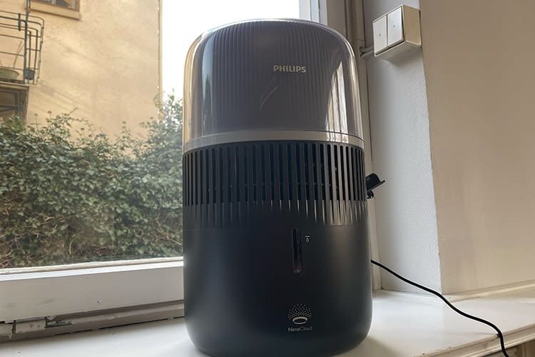 Der Philips Luftbefeuchter hat einen großzügigen Tank