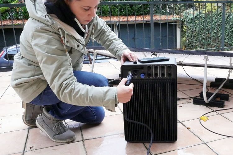Für den Anschluss eines Plug & Play Speichers sind keine Fachkenntnisse nötig