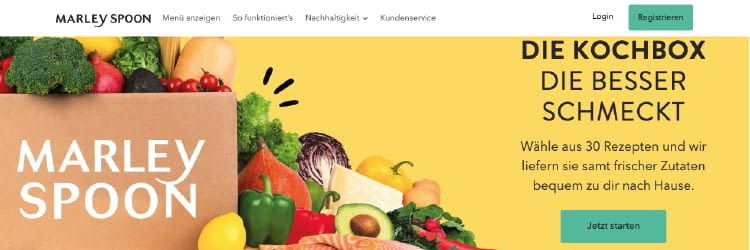 Marley Spoon zählt neben Hello Fresh zu den größten Kochbox Anbietern in Deutschland