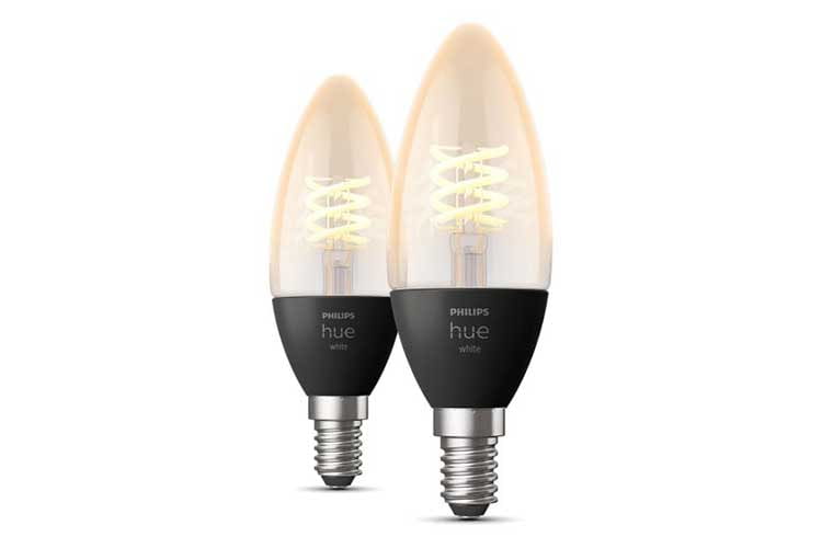 Lang erwartet: Die Philips Hue White Filament Kerzenlampen für die kleinen E14 Lampenfassungen