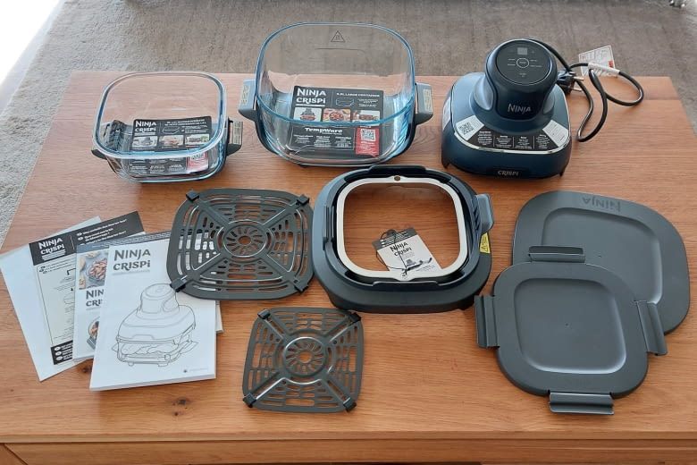 Diese Teile wurden bei unserem Testgerät mitgeliefert