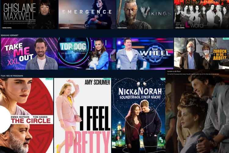 Die TVNOW Premiumabos bieten verschiedene Genres zur Auswahl an