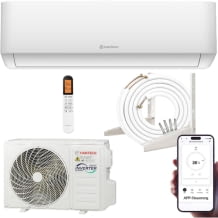 12.000 BTU (für Räume bis 45 m²) HANTECH H-PRO Heiz- und Kühlfunktion, Luftfilter, WiFi, Montagematerial, Weiß