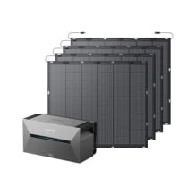 Starter-Pack aus vier Solarmodulen und einer Solarbank 2 E1600 Pro mit 1,6 kWh Kapazität